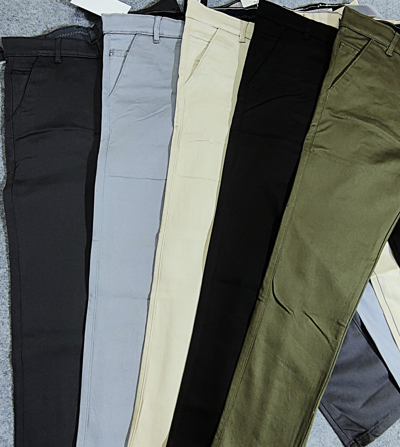 Casual Cotton Stretch Golf Pants